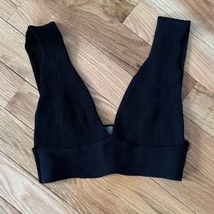 Anthropologie Knit Bralette NWT